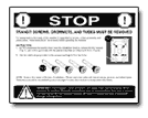 Transit (Shipping) Spacer Removal Instructions