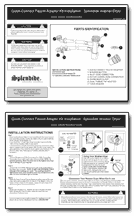 #154187104A Faucet Adapter Kit Installation & Operation Instructions